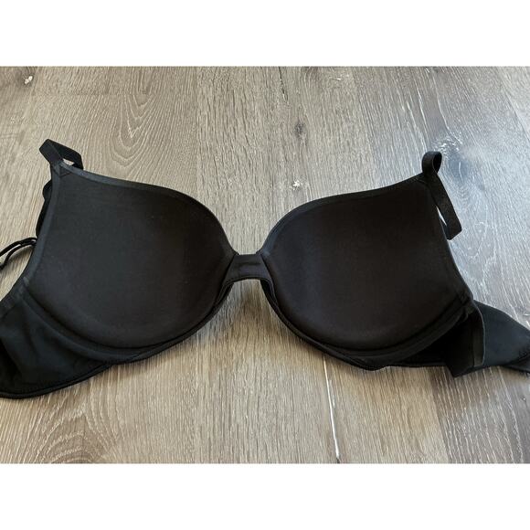 So Obsessed Victoria's Secret Push Up Bra Black Underwire Padded 34C - Picture 4 of 6